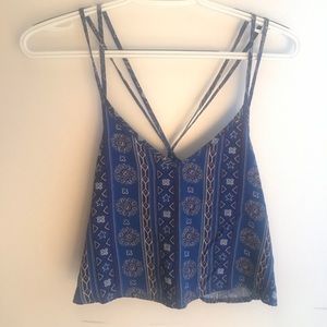 Hollister flower top XS